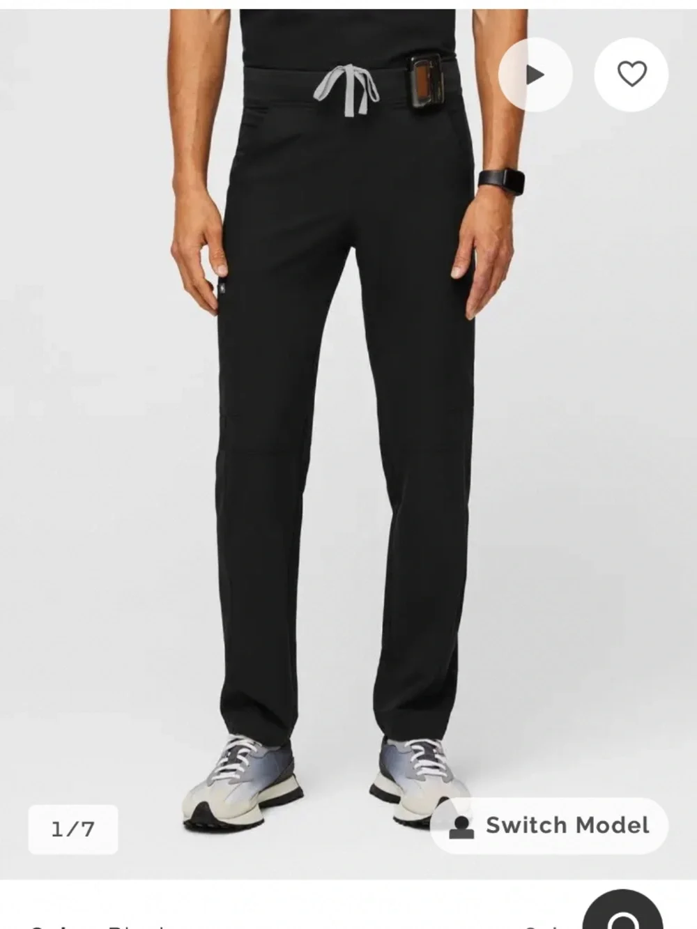 FIGs Axim Straight-Leg Scrub Pant size medium new without tags